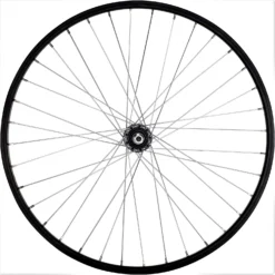 Rockrider 26" Mountain Bike Single-Walled Rear Wheel V-Brake With Freewheel + Bolt-On Hub
