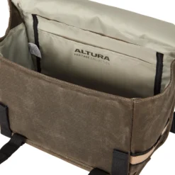 Altura Heritage Rack Pack Olive 7L Water Resistant -Ride Ready k04e008db3a8b9de37c424b2792011e3b