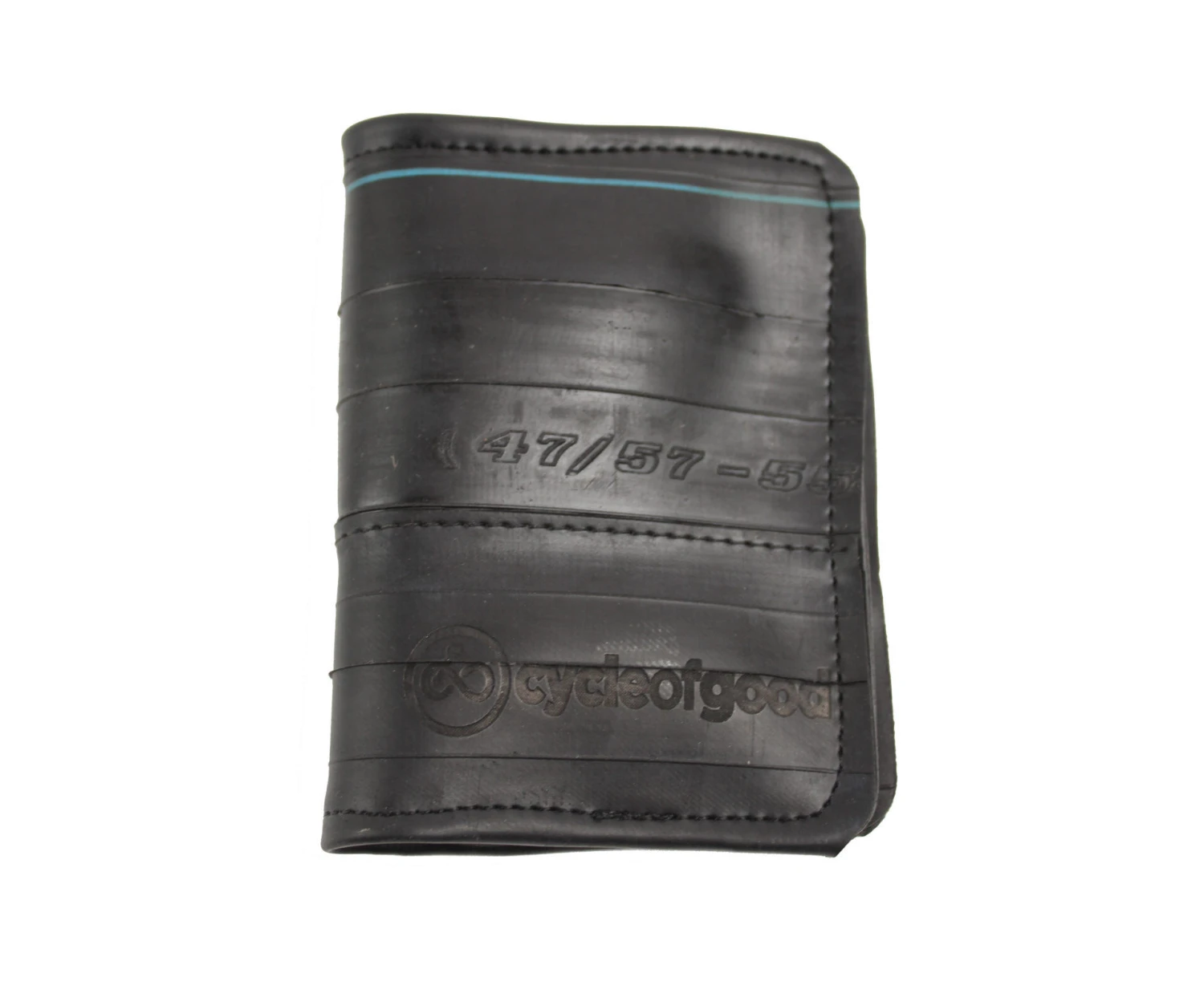 Recycled Inner Tube Slimline Wallet 2 Recycled Inner Tube Slimline Wallet - Image 2