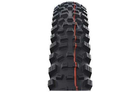 Schwalbe HANS DAMPF EVO ST 29 X 2.6 TLE Black Tyre 2 Schwalbe HANS DAMPF EVO ST 29 X 2.6 TLE Black Tyre - Image 2