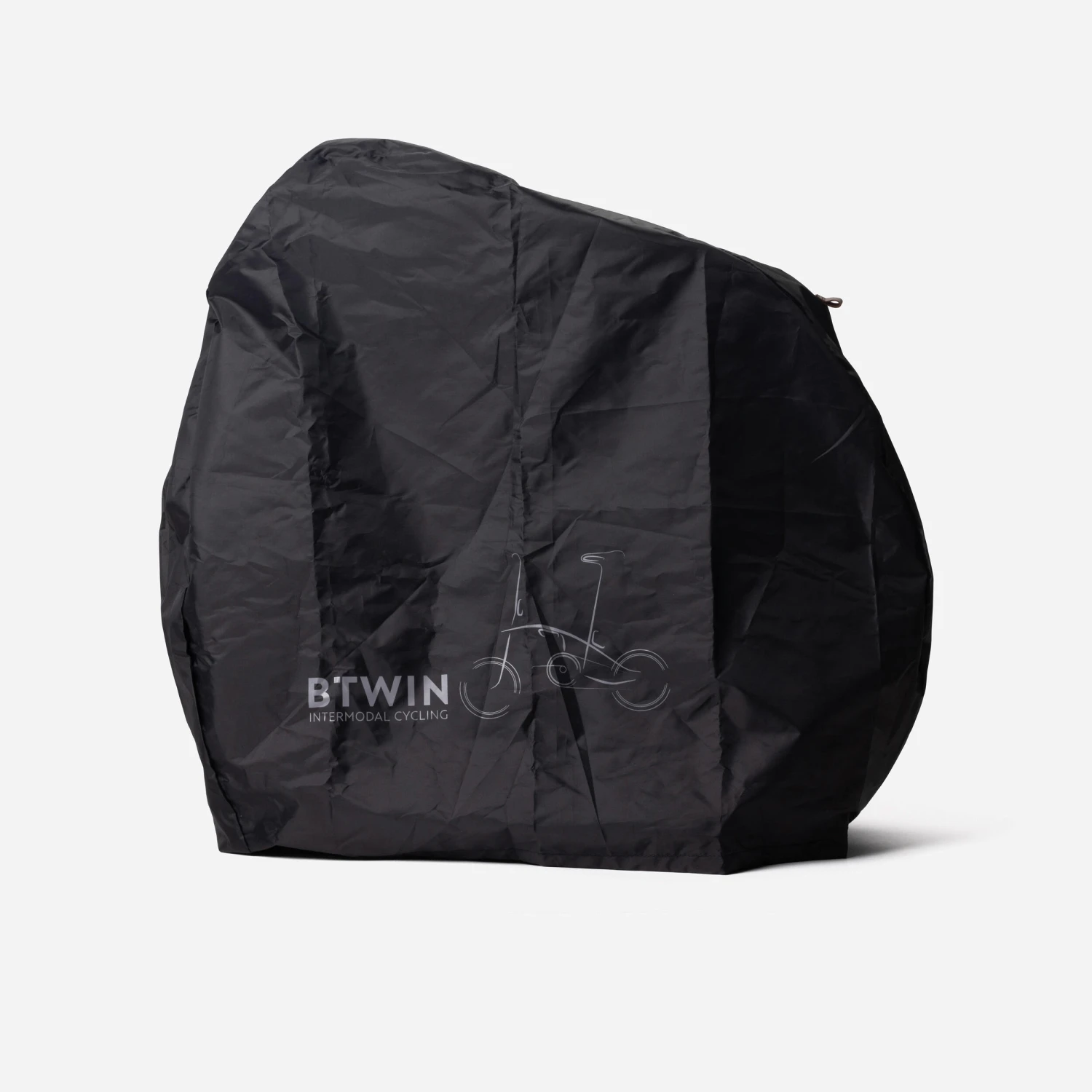 BTWIN Protective Cover + Bag For 16" Folding Bikes 1 BTWIN Protective Cover + Bag For 16" Folding Bikes