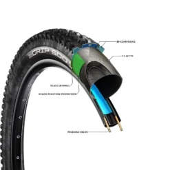Rockrider 29" X 2.25 Mountain Bike Tyre Grip 500 -Ride Ready k4ec5c59526bc62447ed763190fc83084