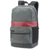 ADIDAS 3 Stripes Medium Backpack (Dark Grey Heather/ Scarlet)
