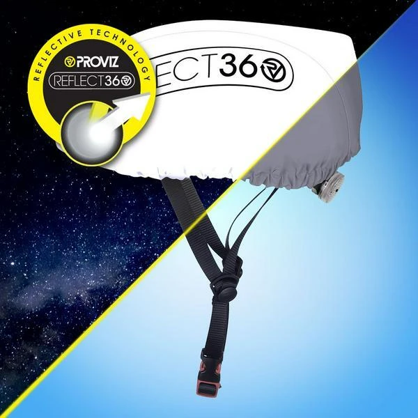 Proviz REFLECT360 Reflective Waterproof Bike Helmet Cover 2 Proviz REFLECT360 Reflective Waterproof Bike Helmet Cover - Image 2