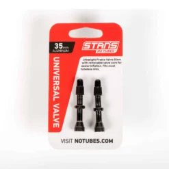 Stans NoTubes Presta Alloy Valve Stems 35mm Black