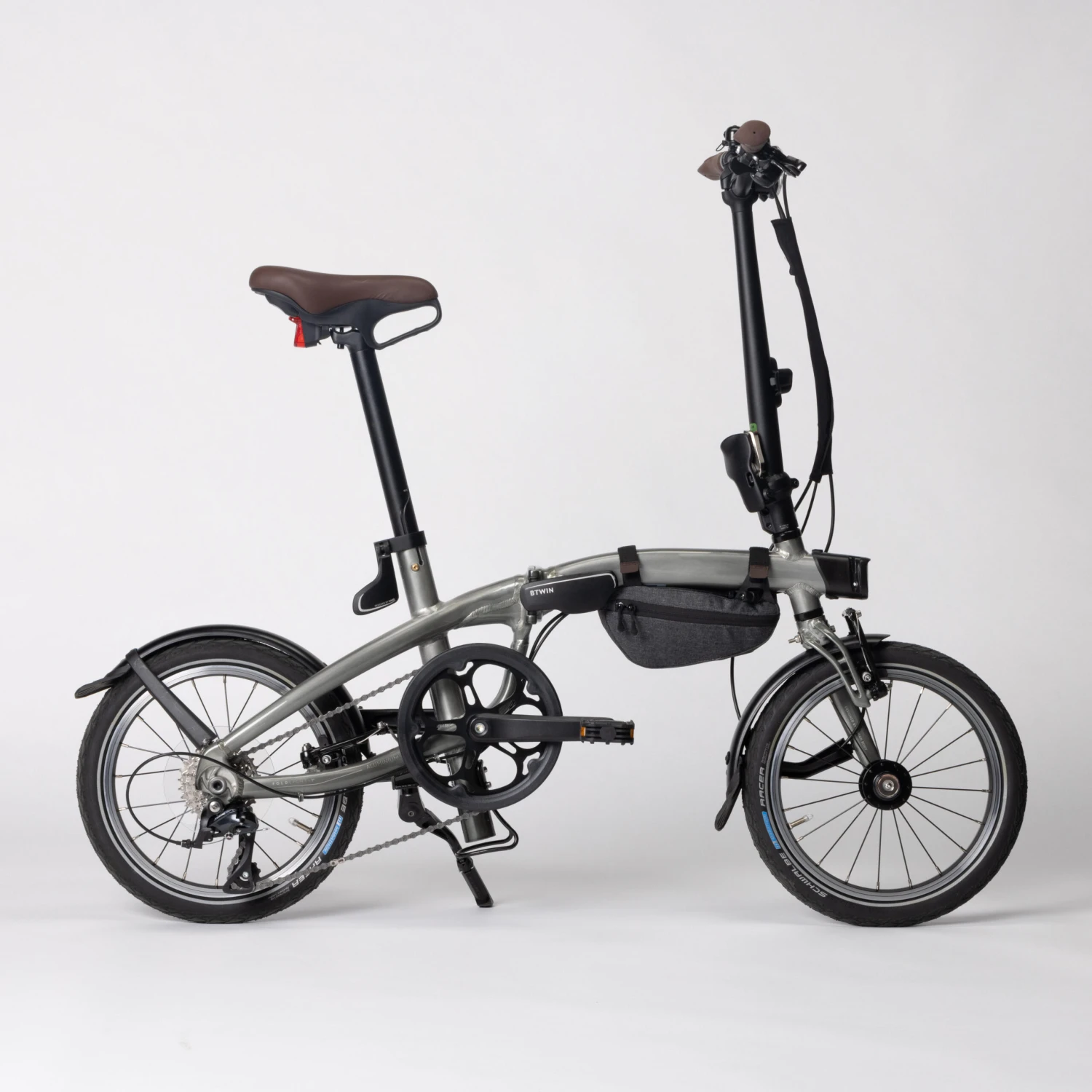 BTWIN Protective Cover + Bag For 16" Folding Bikes 2 BTWIN Protective Cover + Bag For 16" Folding Bikes - Image 2