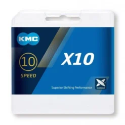 KMC X10 10 Speed 114 Links Chain -Ride Ready k947fa99ed3c6727526a8ebd076e653c2