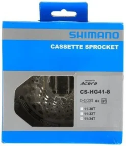 Shimano Cassette CS-HG41-8 11 -Ride Ready k9d644ded3165c72a79820b49acb6a63c
