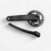 Rockrider 9-Speed 32T 175 Mm Square Taper Mountain Bike Single Chainring