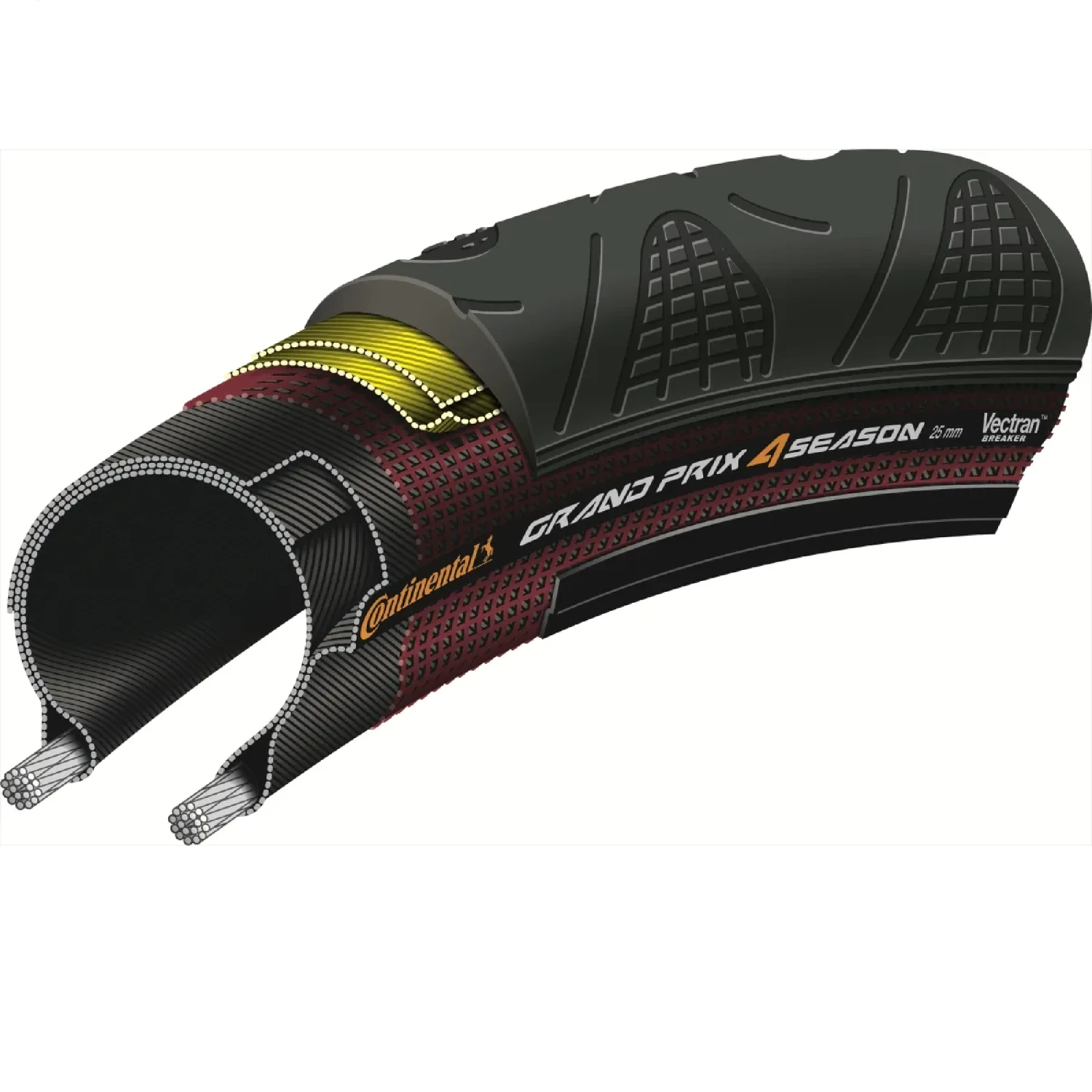 CONTINENTAL 700X32 GRAND PRIX 4-SEASON ROAD BIKE TYRE 1 CONTINENTAL 700X32 GRAND PRIX 4-SEASON ROAD BIKE TYRE