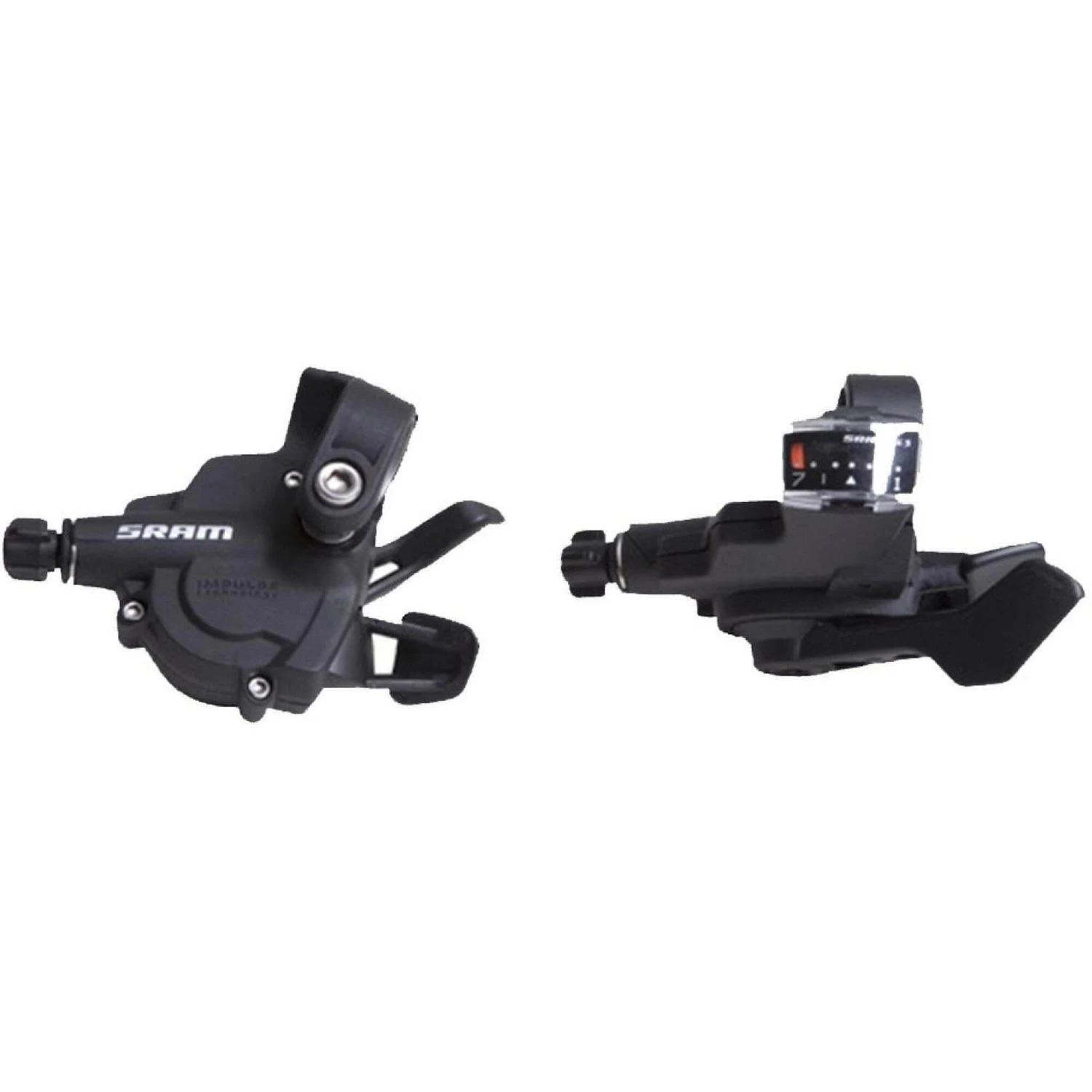 SRAM X3 MTB 3+7 Speed Trigger Shifter Set 1 SRAM X3 MTB 3+7 Speed Trigger Shifter Set
