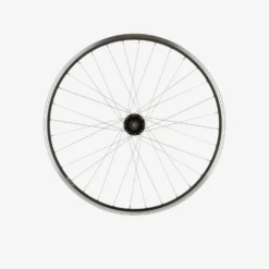 Rockrider 26" Mountain Bike Double-Walled Front Wheel Disc/V-Brake + Quick Release