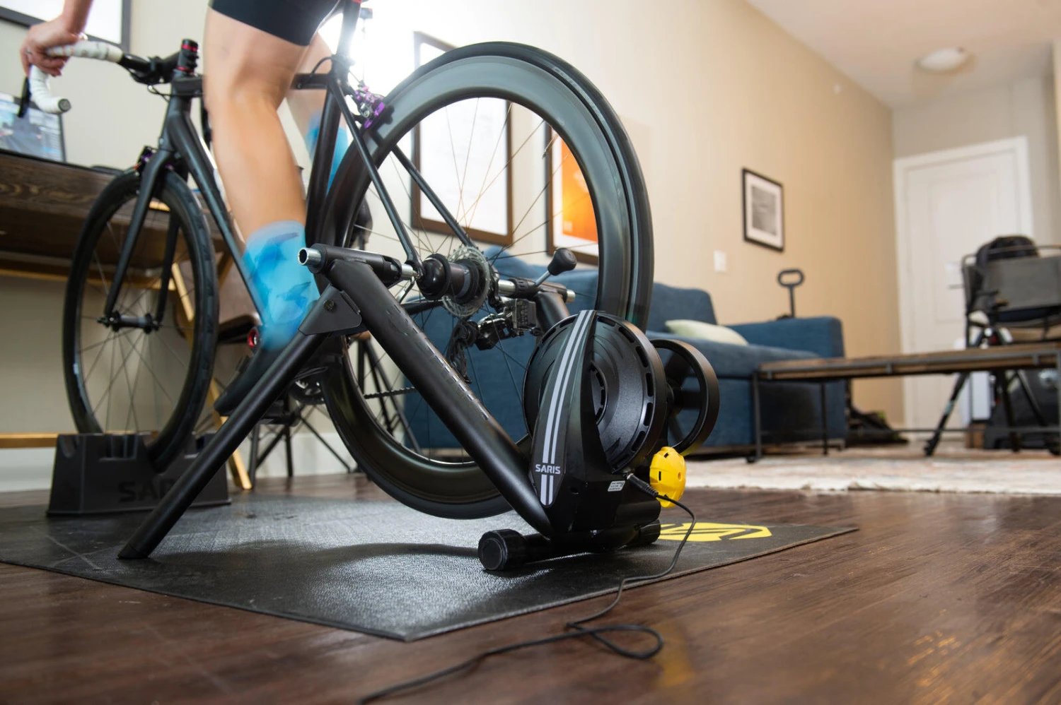 Saris M2 Wheel On Smart Indoor Turbo Trainer 3 Saris M2 Wheel On Smart Indoor Turbo Trainer - Image 3